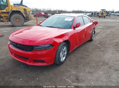 2020 DODGE CHARGER SXT RWD Red  Flexible Fuel 2C3CDXBG6LH106929 photo #3