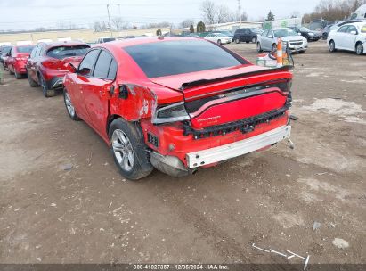 2020 DODGE CHARGER SXT RWD Red  Flexible Fuel 2C3CDXBG6LH106929 photo #4