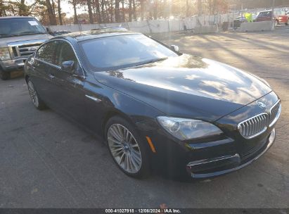 2014 BMW 650I GRAN COUPE XDRIVE Black sedan 4d gas WBA6B4C57ED099111 photo #1