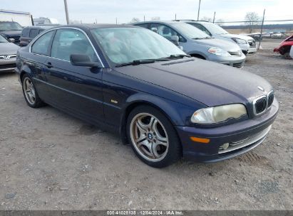 2002 BMW 330CI Blue  Gasoline WBABN53452JU25844 photo #1