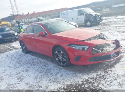 2019 MERCEDES-BENZ A 220 4MATIC Red  Gasoline WDD3G4FB0KW021624 photo #1