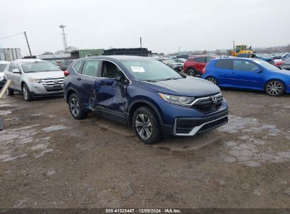 2020 HONDA CR-V AWD LX Dark Blue  Gasoline 2HKRW2H23LH639651 photo #1