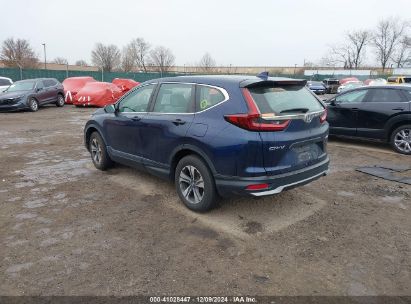 2020 HONDA CR-V AWD LX Dark Blue  Gasoline 2HKRW2H23LH639651 photo #4