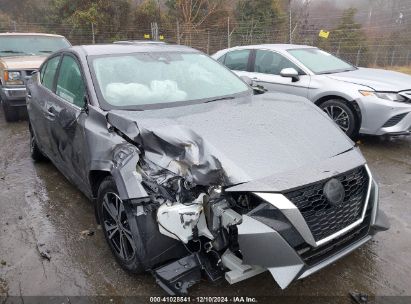 2022 NISSAN SENTRA SV XTRONIC CVT Gray  Gasoline 3N1AB8CV6NY229867 photo #1