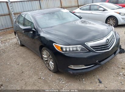 2014 ACURA RLX Black  Gasoline JH4KC1F58EC003029 photo #1