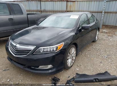 2014 ACURA RLX Black  Gasoline JH4KC1F58EC003029 photo #3