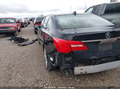 2014 ACURA RLX Black  Gasoline JH4KC1F58EC003029 photo #4