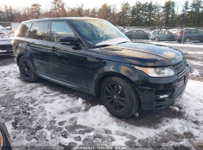 2015 LAND ROVER RANGE ROVER SPORT 3.0L V6 SUPERCHARGED HSE/3.0L V6 SUPERCHARGED SE Black  Gasoline SALWG2VF3FA538122 photo #1