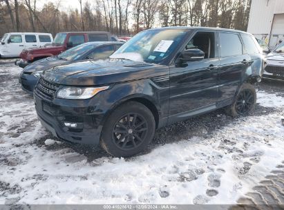 2015 LAND ROVER RANGE ROVER SPORT 3.0L V6 SUPERCHARGED HSE/3.0L V6 SUPERCHARGED SE Black  Gasoline SALWG2VF3FA538122 photo #3