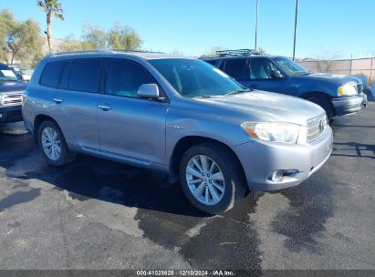 2008 TOYOTA HIGHLANDER HYBRID LIMITED Silver  Hybrid JTEEW44A982009063 photo #1