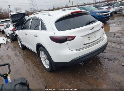 2010 INFINITI FX35 White  Gasoline JN8AS1MW8AM856440 photo #4