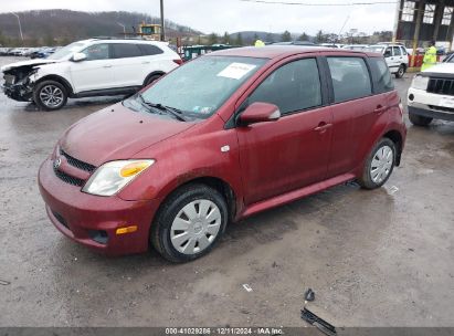 2006 SCION XA Burgundy  Gasoline JTKKT624665003704 photo #3