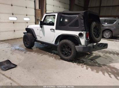 2015 JEEP WRANGLER WILLYS WHEELER White  Flexible Fuel 1C4AJWAGXFL668587 photo #4