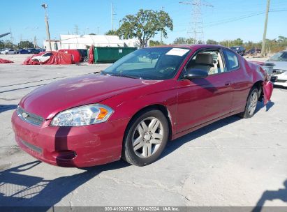 2006 CHEVROLET MONTE CARLO LTZ Red  Gasoline 2G1WN161669351035 photo #3