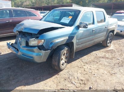 2006 HONDA RIDGELINE RTS Silver  Gasoline 2HJYK16466H529420 photo #3