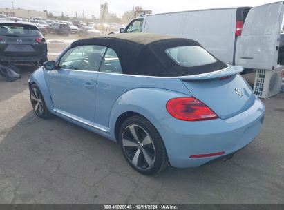 2013 VOLKSWAGEN BEETLE 2.5L Light Blue  Gasoline 3VW5P7AT2DM829526 photo #4