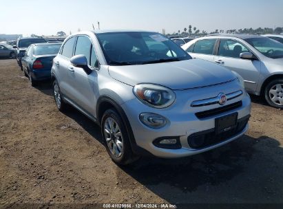 2016 FIAT 500X LOUNGE Silver  Gasoline ZFBCFYDT1GP395969 photo #1