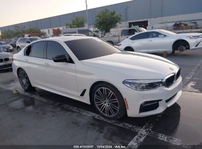 2017 BMW 540I White  Gasoline WBAJE5C36HG477802 photo #1