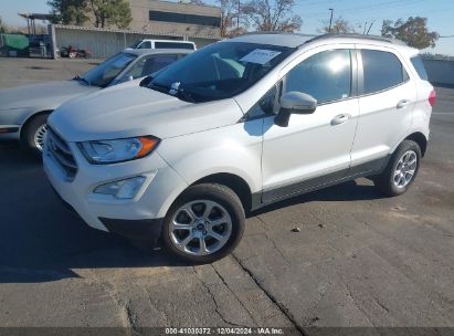 2018 FORD ECOSPORT SE White  gas MAJ6P1UL1JC216980 photo #3