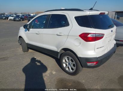 2018 FORD ECOSPORT SE White  gas MAJ6P1UL1JC216980 photo #4