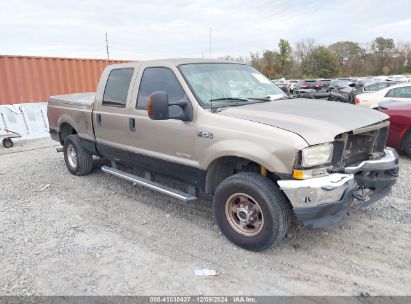 2004 FORD F-250 LARIAT/XL/XLT Gold  Diesel 1FTNW21P64EB04979 photo #1