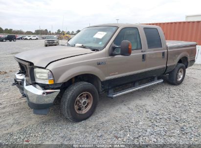 2004 FORD F-250 LARIAT/XL/XLT Gold  Diesel 1FTNW21P64EB04979 photo #3