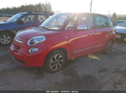 2014 FIAT 500L LOUNGE Red  Gasoline ZFBCFACH5EZ013318 photo #3