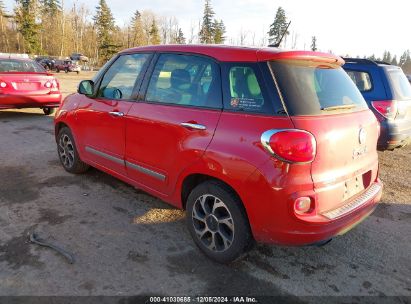 2014 FIAT 500L LOUNGE Red  Gasoline ZFBCFACH5EZ013318 photo #4