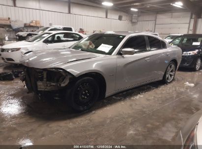 2016 DODGE CHARGER R/T Silver  Gasoline 2C3CDXCT0GH186553 photo #3