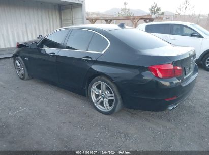 2011 BMW 528I Black  Gasoline WBAFR1C57BC747638 photo #4