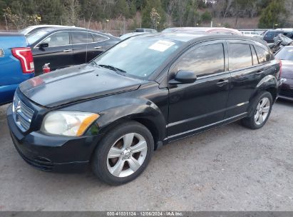 2010 DODGE CALIBER SXT Black  Gasoline 1B3CB4HA3AD549831 photo #3