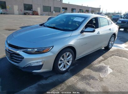 2020 CHEVROLET MALIBU FWD LT Silver  Gasoline 1G1ZD5ST7LF073022 photo #3