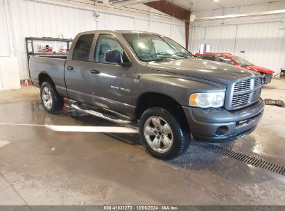 2003 DODGE RAM 1500 SLT/LARAMIE/ST Gray  Gasoline 1D7HU18D73S220965 photo #1