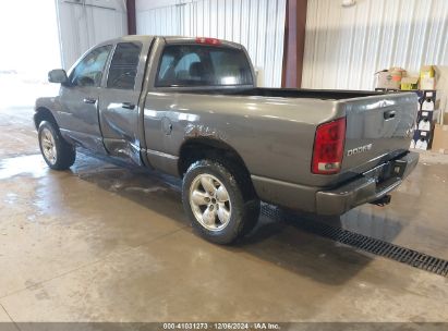 2003 DODGE RAM 1500 SLT/LARAMIE/ST Gray  Gasoline 1D7HU18D73S220965 photo #4