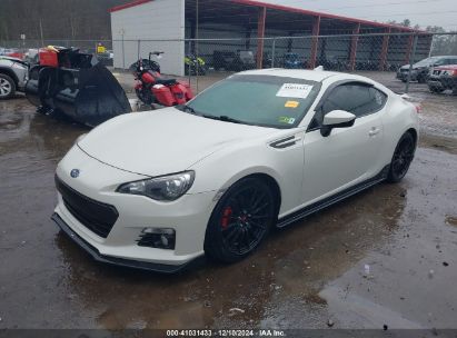 2015 SUBARU BRZ SERIES.BLUE White  Gasoline JF1ZCAC14F9600877 photo #3