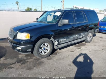 2004 FORD EXPEDITION XLT Black  Gasoline 1FMRU15W54LA01627 photo #3