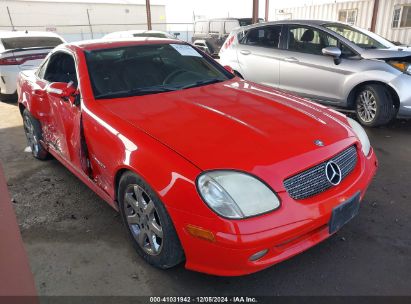 2003 MERCEDES-BENZ SLK 230 KOMPRESSOR Red  Gasoline WDBKK49F23F272678 photo #1