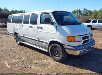 2001 DODGE RAM WAGON 3500 White  Gasoline 2B5WB35Z41K505903 photo #1