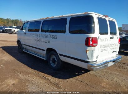 2001 DODGE RAM WAGON 3500 White  Gasoline 2B5WB35Z41K505903 photo #4