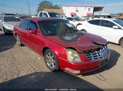 2007 CADILLAC DTS LUXURY I Red  Gasoline 1G6KD57Y37U185933 photo #1