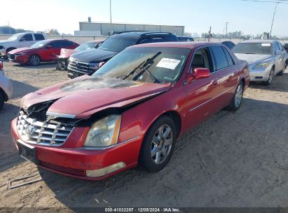 2007 CADILLAC DTS LUXURY I Red  Gasoline 1G6KD57Y37U185933 photo #3