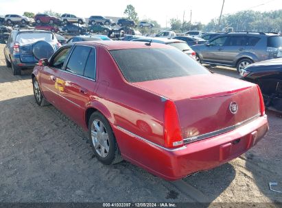 2007 CADILLAC DTS LUXURY I Red  Gasoline 1G6KD57Y37U185933 photo #4