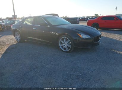 2016 MASERATI QUATTROPORTE S Q4 Black  Gasoline ZAM56RRA3G1183091 photo #1