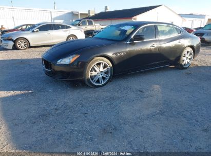 2016 MASERATI QUATTROPORTE S Q4 Black  Gasoline ZAM56RRA3G1183091 photo #3