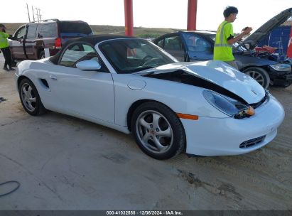 1997 PORSCHE BOXSTER White  Gasoline WP0CA2985VS624354 photo #1