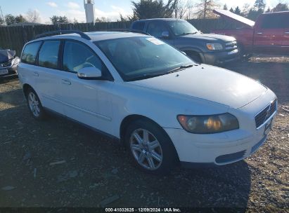 2007 VOLVO V50 2.4I White  Gasoline YV1MW382X72295284 photo #1