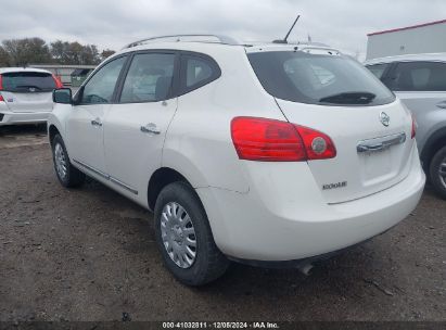 2014 NISSAN ROGUE SELECT S White  Gasoline JN8AS5MV7EW718221 photo #4