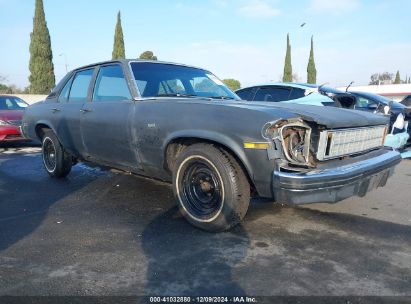 1974 CHEV NOVA Black  Other 00001X69D6L120438 photo #1