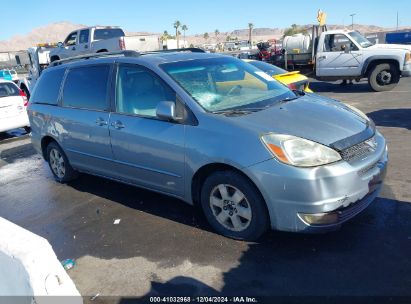 2004 TOYOTA SIENNA XLE Light Blue  Gasoline 5TDZA22C44S001307 photo #1