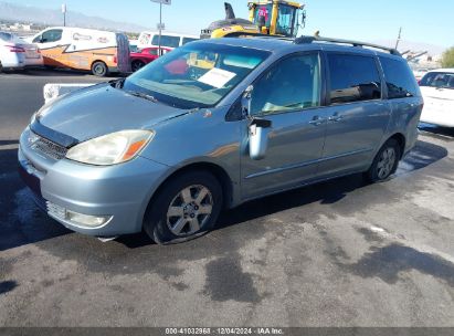 2004 TOYOTA SIENNA XLE Light Blue  Gasoline 5TDZA22C44S001307 photo #3